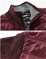 Męska zimowa gruba bluza polarowa sweter męski jesień ciepłe swetry, kurtki dzianina casualowa odzież Cardigan Plus rozmiar 3XL 6